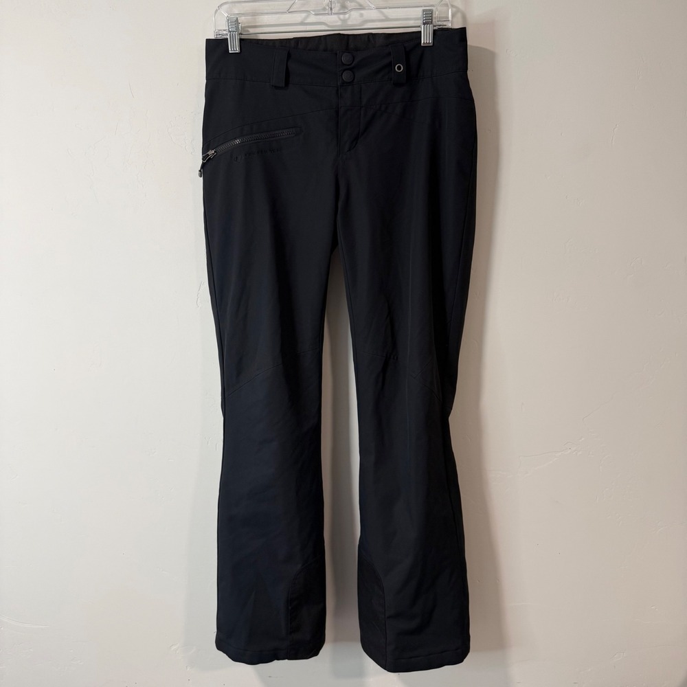 Obermeyer Womens Malta Snow Pants Thermore 4 Black Insulated Ski Winter 15027